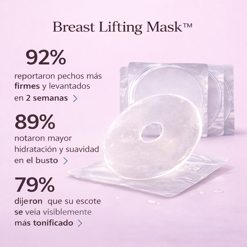Breast Lifting Mask™ | Mascarilla Reafirmante de Busto con Extractos Naturales