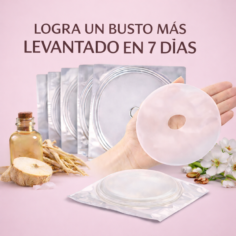 Mascarilla reafirmante de busto con extractos naturales